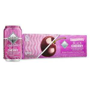 Clear American Black Cherry Sparkling Water, 12floz, 12Count Clear American Black Cherry Sparkling Water, 12floz, 12Count