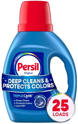 Persil Deep Clean Liquid Laundry Detergent Original, 34Fl Oz, 25Loads Persil Deep Clean Liquid Laundry Detergent Original, 34Fl Oz, 25Loads