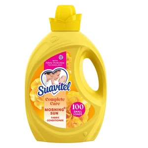 Suavitel Complete Liquid Fabric Softener and Conditioner, Morning Sun Scent, 100fl oz Suavitel Complete Liquid Fabric Softener and Conditioner, Morning Sun Scent, 100fl oz