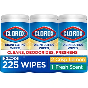 Clorox Disinfecting Cleaning Wipes Back to School Variety Pack, 75 Count, Pack of 3 Clorox Disinfecting Cleaning Wipes Back to School Variety Pack, 75 Count, Pack of 3