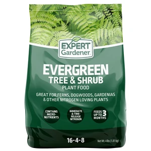 Expert Gardener Evergreen Tree and Shrub Plant Food 16-4-8 Fertilizer, 4 lb Expert Gardener Evergreen Tree and Shrub Plant Food 16-4-8 Fertilizer, 4 lb