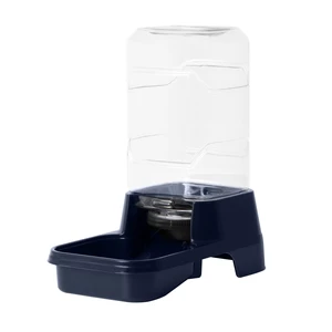 Vibrant Life 0.4gal Gravity Waterer for Extra Small Pets, Navy Vibrant Life 0.4gal Gravity Waterer for Extra Small Pets, Navy