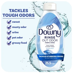 Downy Rinse Out Odor Laundry Rinse, Ocean Mist, 25.5fl oz Downy Rinse Out Odor Laundry Rinse, Ocean Mist, 25.5fl oz