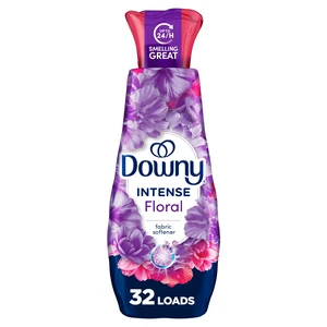 Downy Intense Fabric Softener Liquid, Floral Scent, 24Fl Oz, 32Loads Downy Intense Fabric Softener Liquid, Floral Scent, 24Fl Oz, 32Loads
