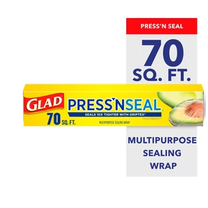 Glad Press'n Seal Plastic Food Wrap, 70 Square Feet Glad Press'n Seal Plastic Food Wrap, 70 Square Feet