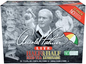 AriZona Arnold Palmer Lite Half & Half Iced Tea Lemonade 11.5fl oz Pack of 12 AriZona Arnold Palmer Lite Half & Half Iced Tea Lemonade 11.5fl oz Pack of 12