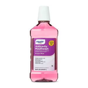 Equate Anticavity Mouthwash Fresh Mint 1 L Equate Anticavity Mouthwash Fresh Mint 1 L