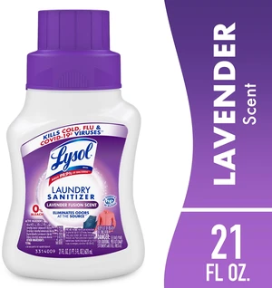 Lysol Laundry Sanitizer Additive, Lavender, 21 fl oz Lysol Laundry Sanitizer Additive, Lavender, 21 fl oz