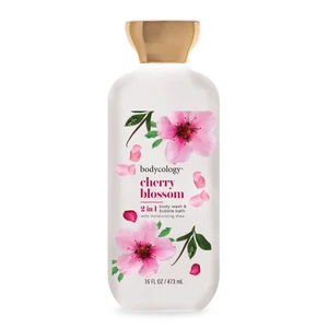 Bodycology Cherry Blossom 2-in-1 Body Wash and Bubble Bath, 16 Fl Oz Bodycology Cherry Blossom 2-in-1 Body Wash and Bubble Bath, 16 Fl Oz