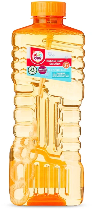 Play Day Bubble Blast Solution 32fl oz Bottle Orange 1 Count Play Day Bubble Blast Solution 32fl oz Bottle Orange 1 Count