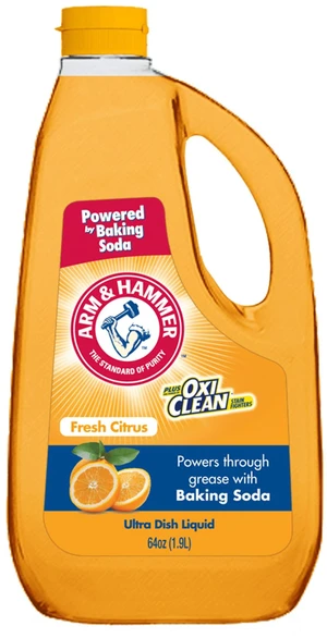 Arm & Hammer Oxi Clean Ultra Dish Liquid Soap, Fresh Citrus, 64 oz Arm & Hammer Oxi Clean Ultra Dish Liquid Soap, Fresh Citrus, 64 oz
