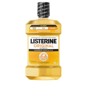 Listerine Original Intense Antiseptic Mouthwash for Bad Breath and Plaque, 1.5L Listerine Original Intense Antiseptic Mouthwash for Bad Breath and Plaque, 1.5L