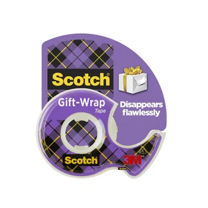 Scotch Gift Wrap Tape, 3/4 in. x 500 in., 1 Dispenser Scotch Gift Wrap Tape, 3/4 in. x 500 in., 1 Dispenser