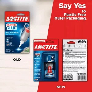 Loctite Super Glue Gel Control, 2 Pack, 0.14 fl oz Bottles, Clear Loctite Super Glue Gel Control, 2 Pack, 0.14 fl oz Bottles, Clear