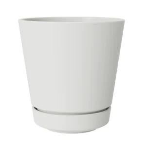 Mainstays Core Round 5.9in x 5.9in x 6.1in Vanilla Dream Plastic Planter Mainstays Core Round 5.9in x 5.9in x 6.1in Vanilla Dream Plastic Planter