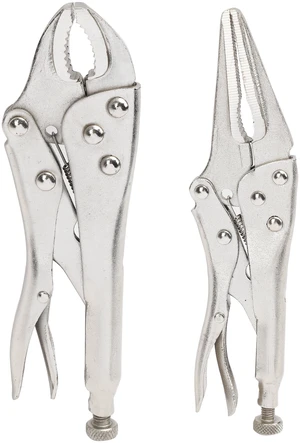 Hyper Tough 2-Piece Locking Pliers Set Hyper Tough 2-Piece Locking Pliers Set