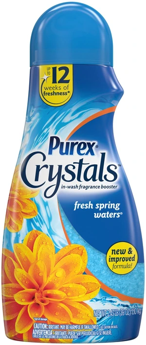 39 Ounce Purex Crystals In-Wash Fragrance and Scent Booster, Fresh Spring Waters 39 Ounce Purex Crystals In-Wash Fragrance and Scent Booster, Fresh Spring Waters