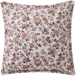 20" x 20" Pink Vintage Botanical Floral Cotton Decorative Pillow Home Decor Collection 20" x 20" Pink Vintage Botanical Floral Cotton Decorative Pillow Home Decor Collection