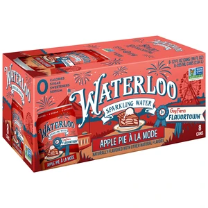 Waterloo Sparkling Water Apple Pie la Mode 12 fl oz 8 Pack Cans Waterloo Sparkling Water Apple Pie la Mode 12 fl oz 8 Pack Cans