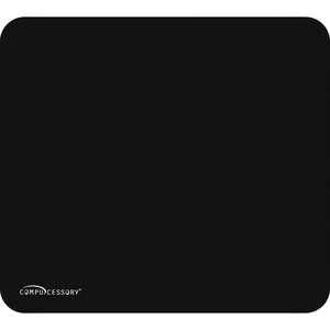 Compucessory CCS23617 Smooth Cloth Nonskid Mouse Pad, Black, Single Compucessory CCS23617 Smooth Cloth Nonskid Mouse Pad, Black, Single