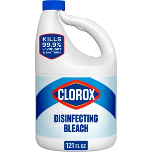 Clorox Disinfecting Liquid Bleach Cleaner, Regular Scent, 121fl oz Clorox Disinfecting Liquid Bleach Cleaner, Regular Scent, 121fl oz