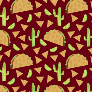 David Textiles Inc. Taco Toss Precut Sewing & Craft Fabric 36" x 44" 100% Cotton Brown David Textiles Inc. Taco Toss Precut Sewing & Craft Fabric 36" x 44" 100% Cotton Brown