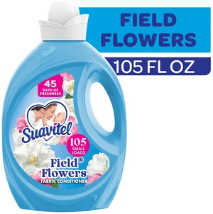 Suavitel Fabric Softener 105 fl oz, Field Flowers Scent, 45 Days of Freshness Suavitel Fabric Softener 105 fl oz, Field Flowers Scent, 45 Days of Freshness
