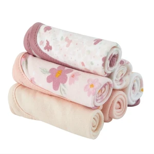 Parent's Choice Floral Washcloths, 9in x 9in, 6Pack Parent's Choice Floral Washcloths, 9in x 9in, 6Pack