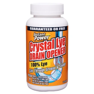 Instant Power Crystal Lye Drain Opener, 16 oz, 1 Count Instant Power Crystal Lye Drain Opener, 16 oz, 1 Count
