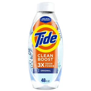 Tide Clean Boost Fabric Softener Rinse, Original Scent, 48 Fl Oz, Removes Odors and Residues Tide Clean Boost Fabric Softener Rinse, Original Scent, 48 Fl Oz, Removes Odors and Residues