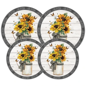 Range Kleen 5136 Garden Harvest Round Steel Burner Covers, Set of 4 Range Kleen 5136 Garden Harvest Round Steel Burner Covers, Set of 4