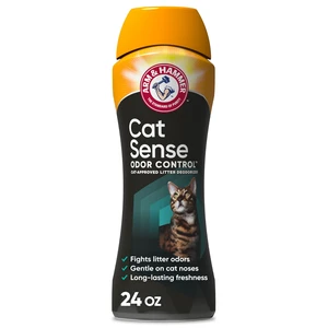 ARM & HAMMER Cat Sense Odor Control Cat-Approved Litter Deodorizer, 24oz ARM & HAMMER Cat Sense Odor Control Cat-Approved Litter Deodorizer, 24oz