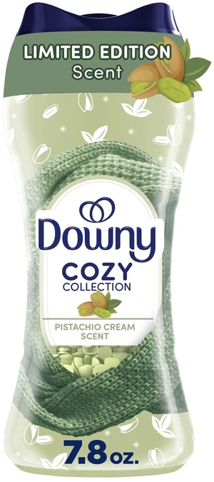 Downy Cozy Collection In-Wash Laundry Scent Booster Beads, Pistachio Cream Scent, 7.8 oz Downy Cozy Collection In-Wash Laundry Scent Booster Beads, Pistachio Cream Scent, 7.8 oz