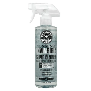 Chemical Guys Nonsense Invincible Super Cleaner 16 oz, Colorless Odorless All-Surface Auto Interior & Exterior Cleaner Chemical Guys Nonsense Invincible Super Cleaner 16 oz, Colorless Odorless All-Surface Auto Interior & Exterior Cleaner