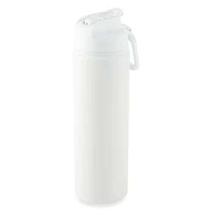 Mainstays 24oz Stainless Steel Sip Water Bottle, White Mainstays 24oz Stainless Steel Sip Water Bottle, White