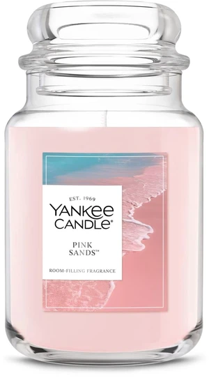 Yankee Candle 22oz Original Large Jar Scented Candle Pink Sands Yankee Candle 22oz Original Large Jar Scented Candle Pink Sands