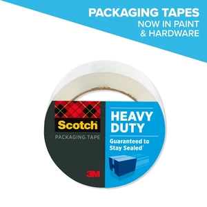 Scotch Heavy Duty Packaging Tape, 1.88"x54.6yd, Clear, 1Roll Scotch Heavy Duty Packaging Tape, 1.88"x54.6yd, Clear, 1Roll