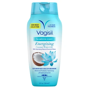 Vagisil Feminine Wash Scentsitive Scents pH Balanced Gynecologist Tested Energizing Coconut Water Lily 12 fl oz Vagisil Feminine Wash Scentsitive Scents pH Balanced Gynecologist Tested Energizing Coconut Water Lily 12 fl oz