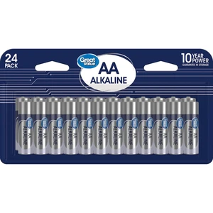 Great Value Alkaline AA Batteries 24 Pack Great Value Alkaline AA Batteries 24 Pack