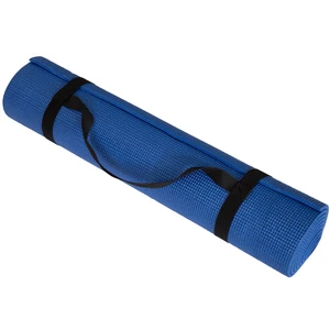 Wakeman Yoga Mat 1/4-Inch Thick Double-Sided Exercise Mat with Strap 71x24 in Blue Wakeman Yoga Mat 1/4-Inch Thick Double-Sided Exercise Mat with Strap 71x24 in Blue