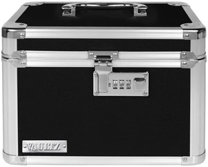 Vaultz Combination Lock Storage Safe Box, Medium Density Fiberboard, 10x7.25x7.75Inches, Black Vaultz Combination Lock Storage Safe Box, Medium Density Fiberboard, 10x7.25x7.75Inches, Black