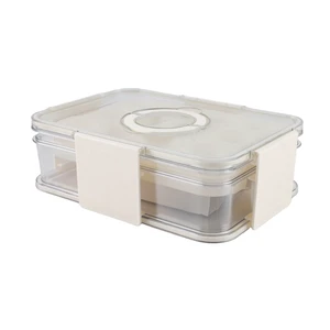 Cook with Color 24-Egg 2-Level Chilled Storage Container with Ice Packs Cook with Color 24-Egg 2-Level Chilled Storage Container with Ice Packs