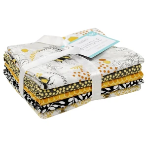 Create It 18"x21" Cotton Bumble Bee Precut Sewing and Craft Fabric Bundle, Multicolor, 5-Piece Create It 18"x21" Cotton Bumble Bee Precut Sewing and Craft Fabric Bundle, Multicolor, 5-Piece