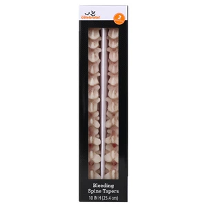 Bleeding Spine Taper Candles, 10", 2 Pieces, Halloween by Way to Celebrate Bleeding Spine Taper Candles, 10", 2 Pieces, Halloween by Way to Celebrate