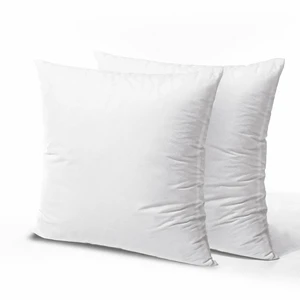 Phantoscope Hypoallergenic 18x18 Pillow Inserts 2 Pack, Supportive Square Cushion for Chair and Couch Phantoscope Hypoallergenic 18x18 Pillow Inserts 2 Pack, Supportive Square Cushion for Chair and Couch