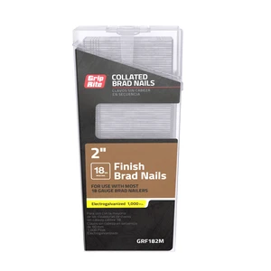 Grip-Rite 18GA 2" Galv Finish Brads 1M Grip-Rite 18GA 2" Galv Finish Brads 1M