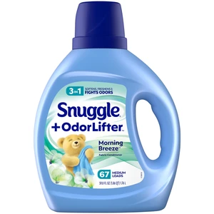 Snuggle SuperFresh Liquid Fabric Softener, Odor Eliminating, Morning Breeze, 67 Loads Snuggle SuperFresh Liquid Fabric Softener, Odor Eliminating, Morning Breeze, 67 Loads