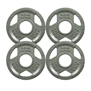Signature Fitness Cast Iron Weight Plates, Fits 2-Inch Barbell, Multiple Size Options Signature Fitness Cast Iron Weight Plates, Fits 2-Inch Barbell, Multiple Size Options