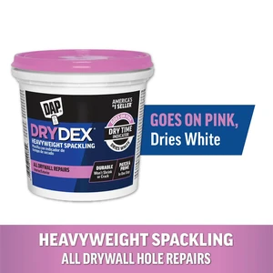 DAP DryDex 32 oz Pink/White Dry Time Indicator Spackling DAP DryDex 32 oz Pink/White Dry Time Indicator Spackling