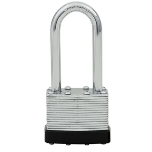 Hyper Tough 1-9/16 in. (40mm) Laminated Steel Keyed Padlock with 2 in. (51mm) Long Hardened Steel Shackle Hyper Tough 1-9/16 in. (40mm) Laminated Steel Keyed Padlock with 2 in. (51mm) Long Hardened Steel Shackle